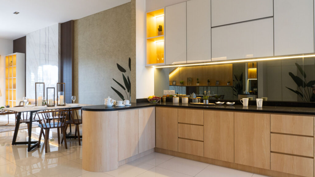 Seri Dahlia showhouse kitchen at Bandar Seri Botani, Ipoh