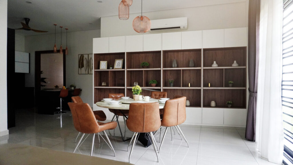 Seri Teratai showhouse dining area at Bandar Seri Botani, Ipoh